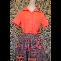 Coral short sleeve shirt