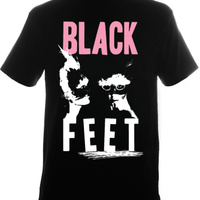 Black Feet T-shirt XL