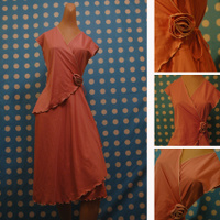 Darling 1970's wrap-around dress