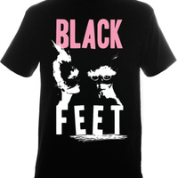 Black Feet T-shirt L